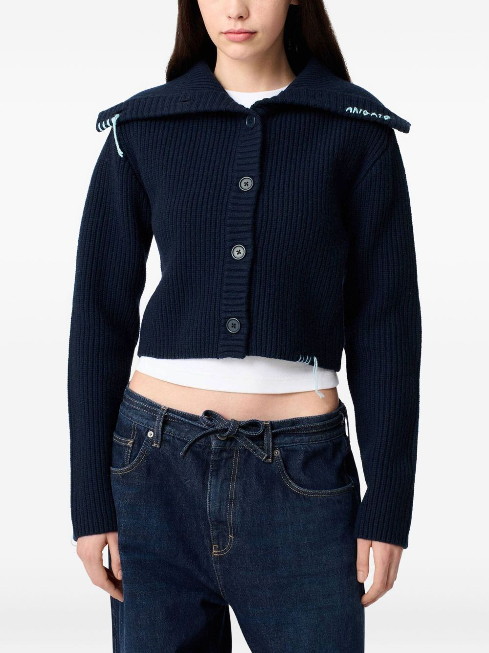 Celine ribbed cardigan - 3
