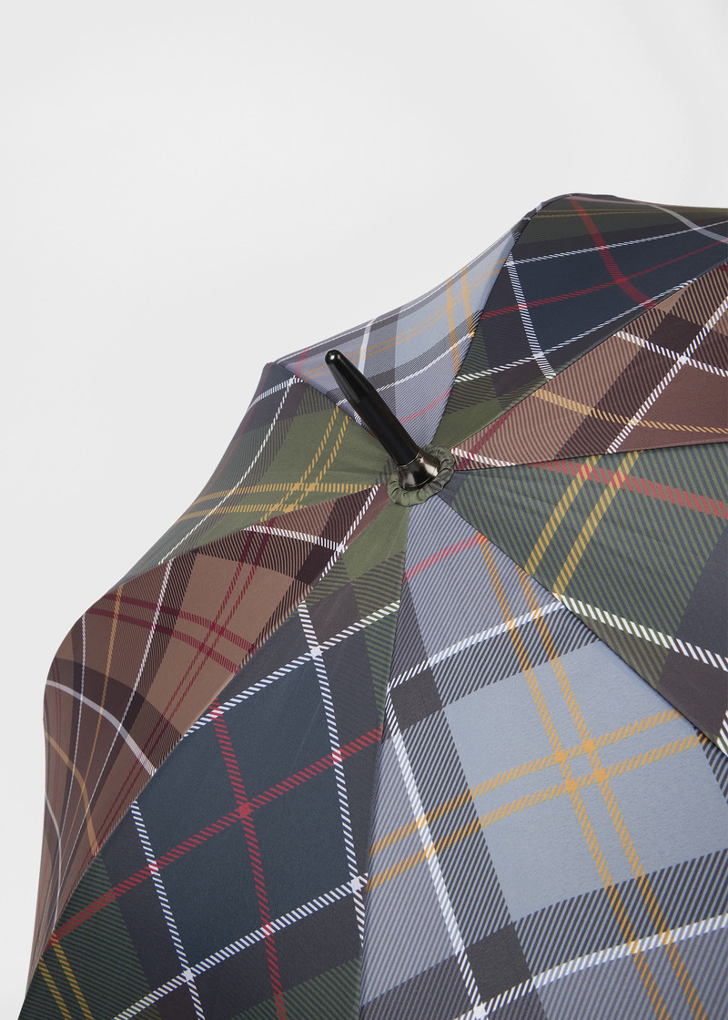 Paul Smith loves Barbour - Mixed Tartan Umbrella 4
