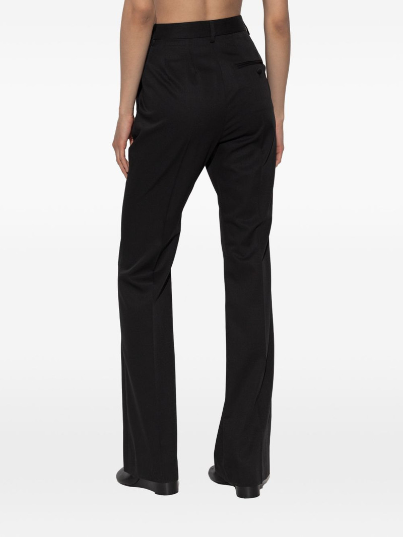 belt-loops flared trousers 4