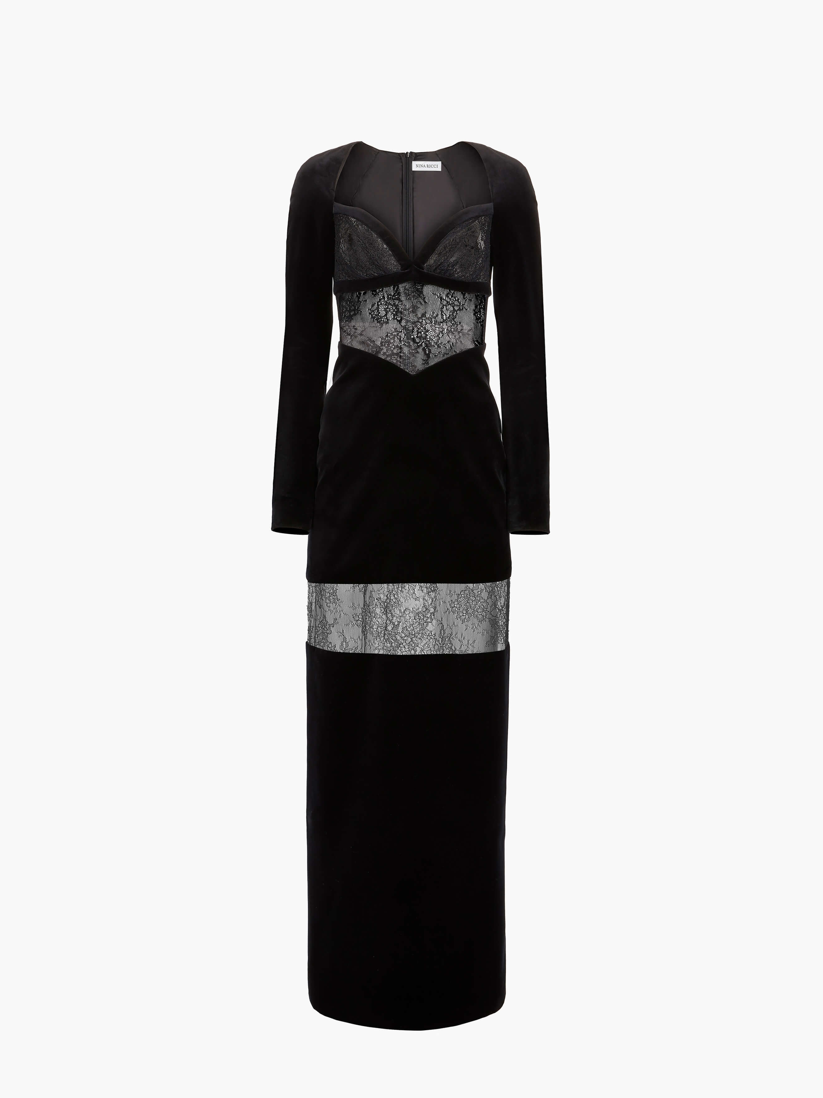 Long Velvet Dress - 5
