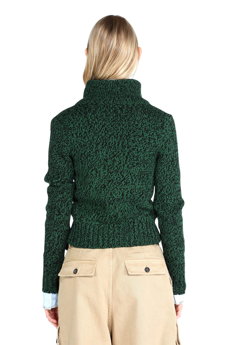 N°21 MÉLANGE-KNIT CARDIGAN outlook