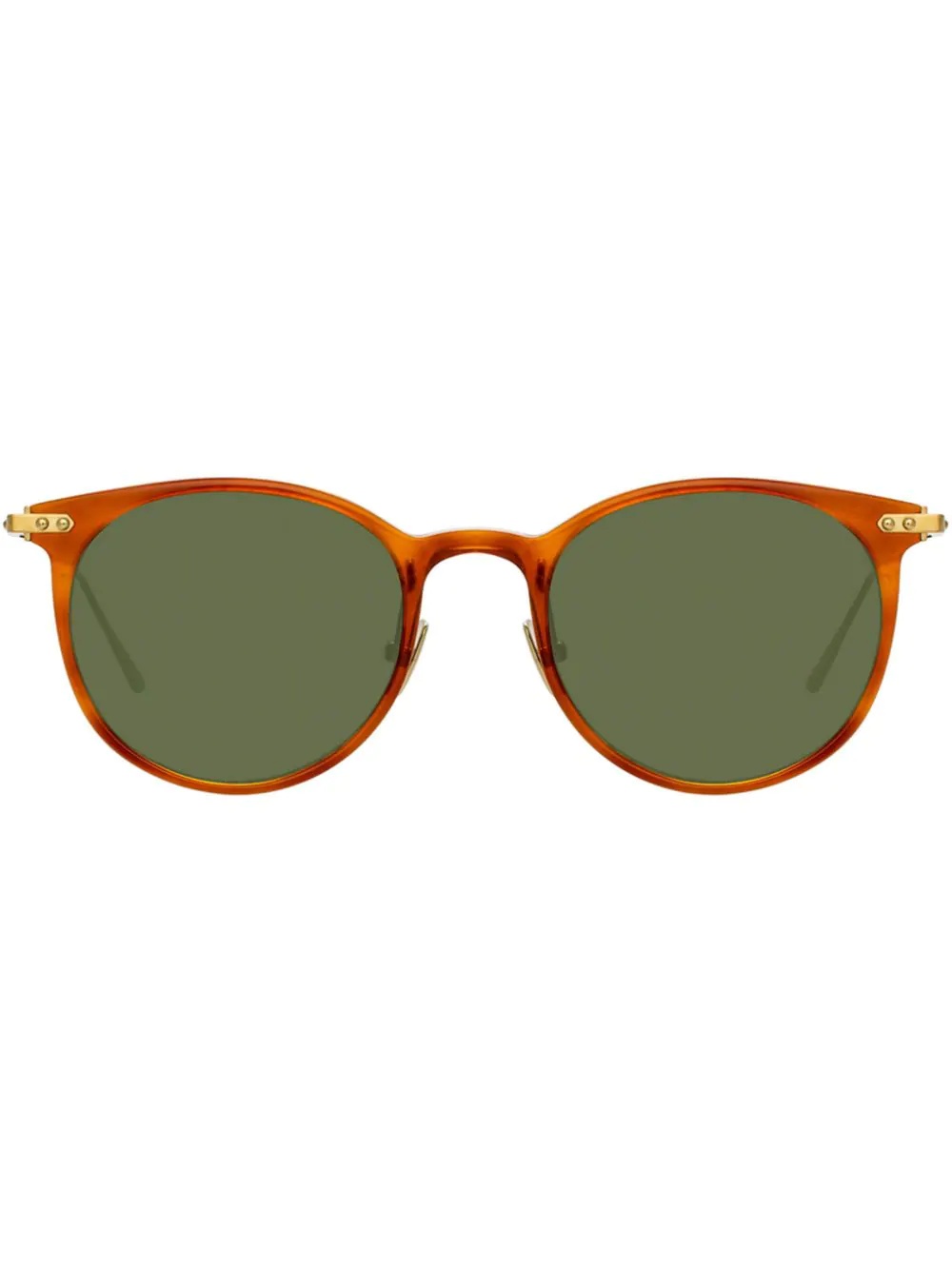 round frame sunglasses - 1