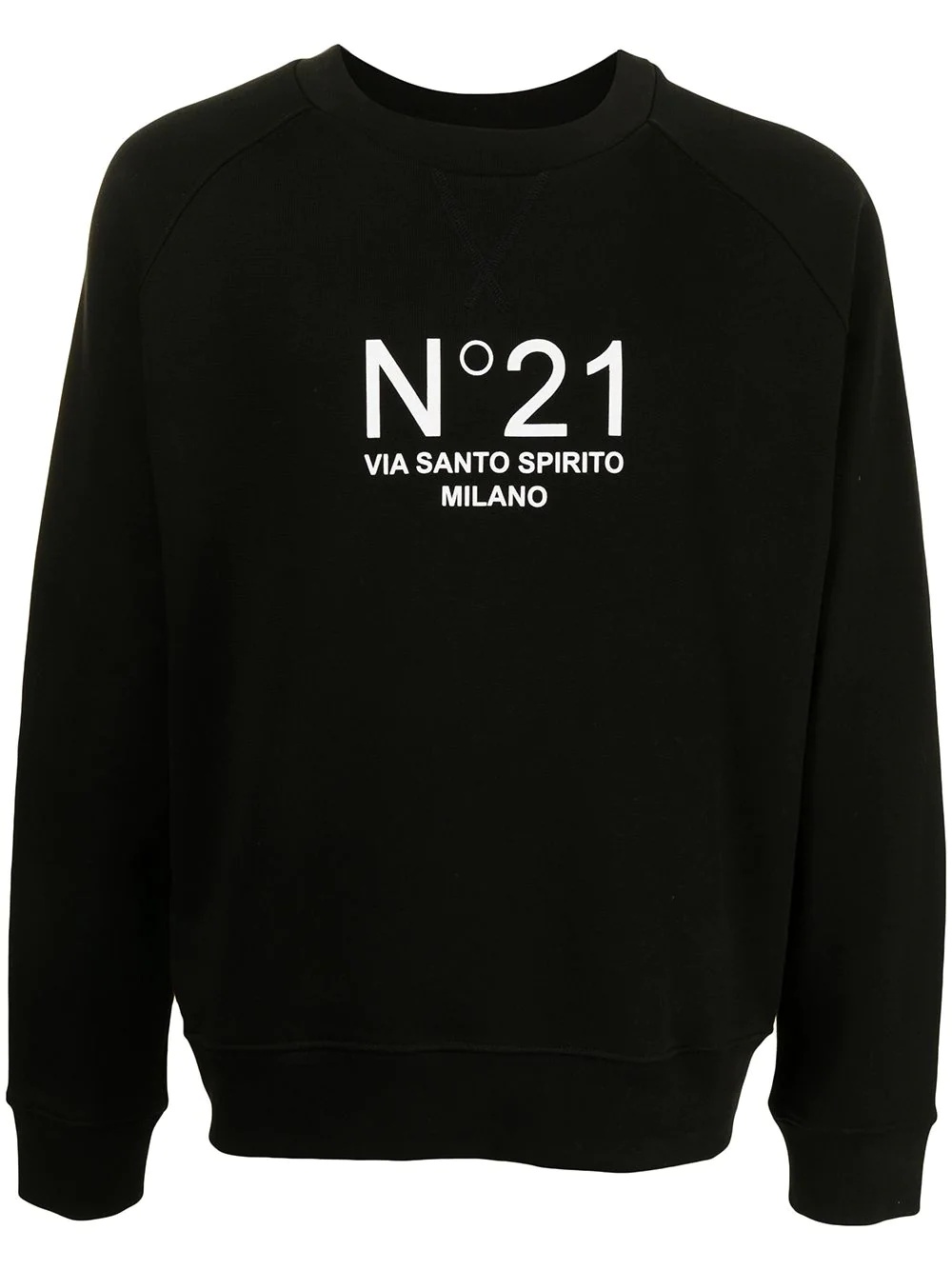 logo-print sweatshirt - 1