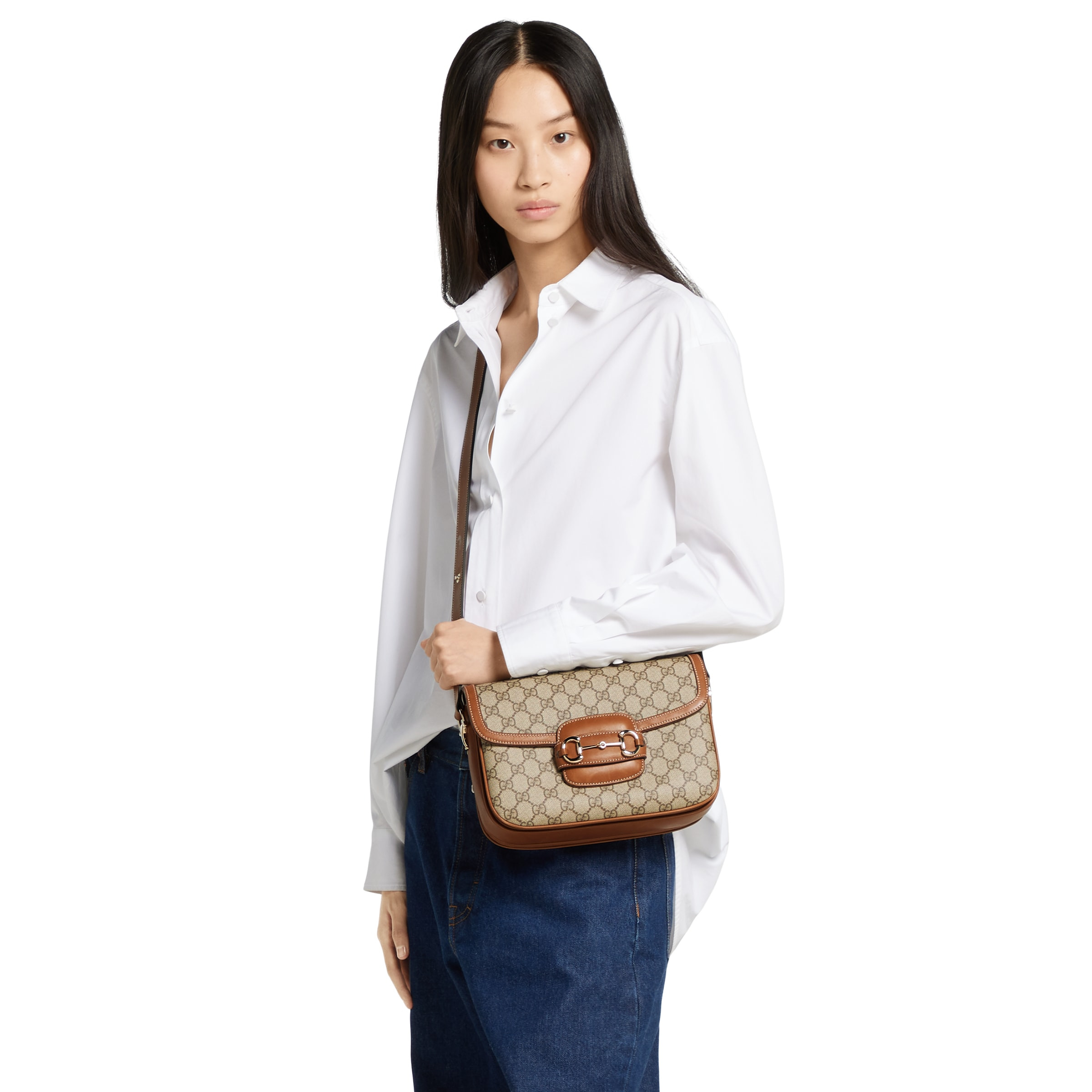 Gucci Horsebit 1955 Soft small shoulder bag - 5