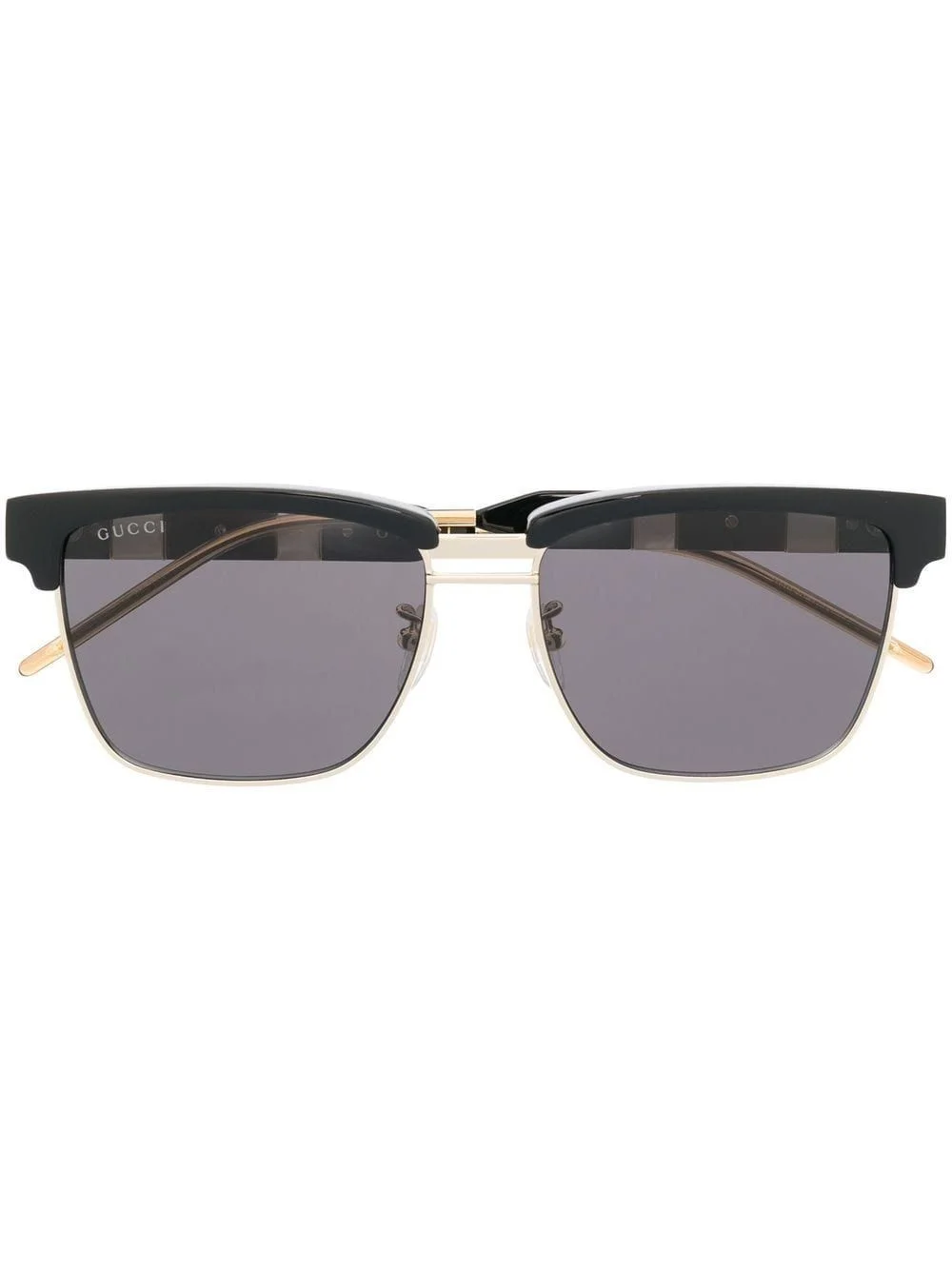 square-frame sunglasses - 1