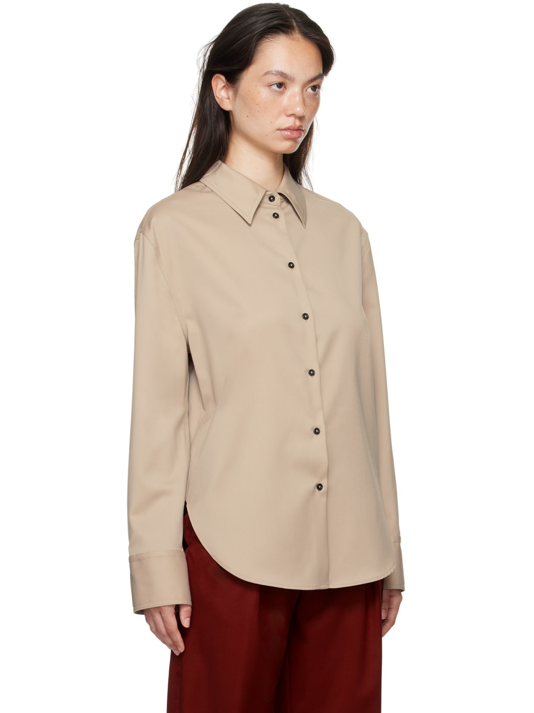 Beige Eliana Shirt - 2