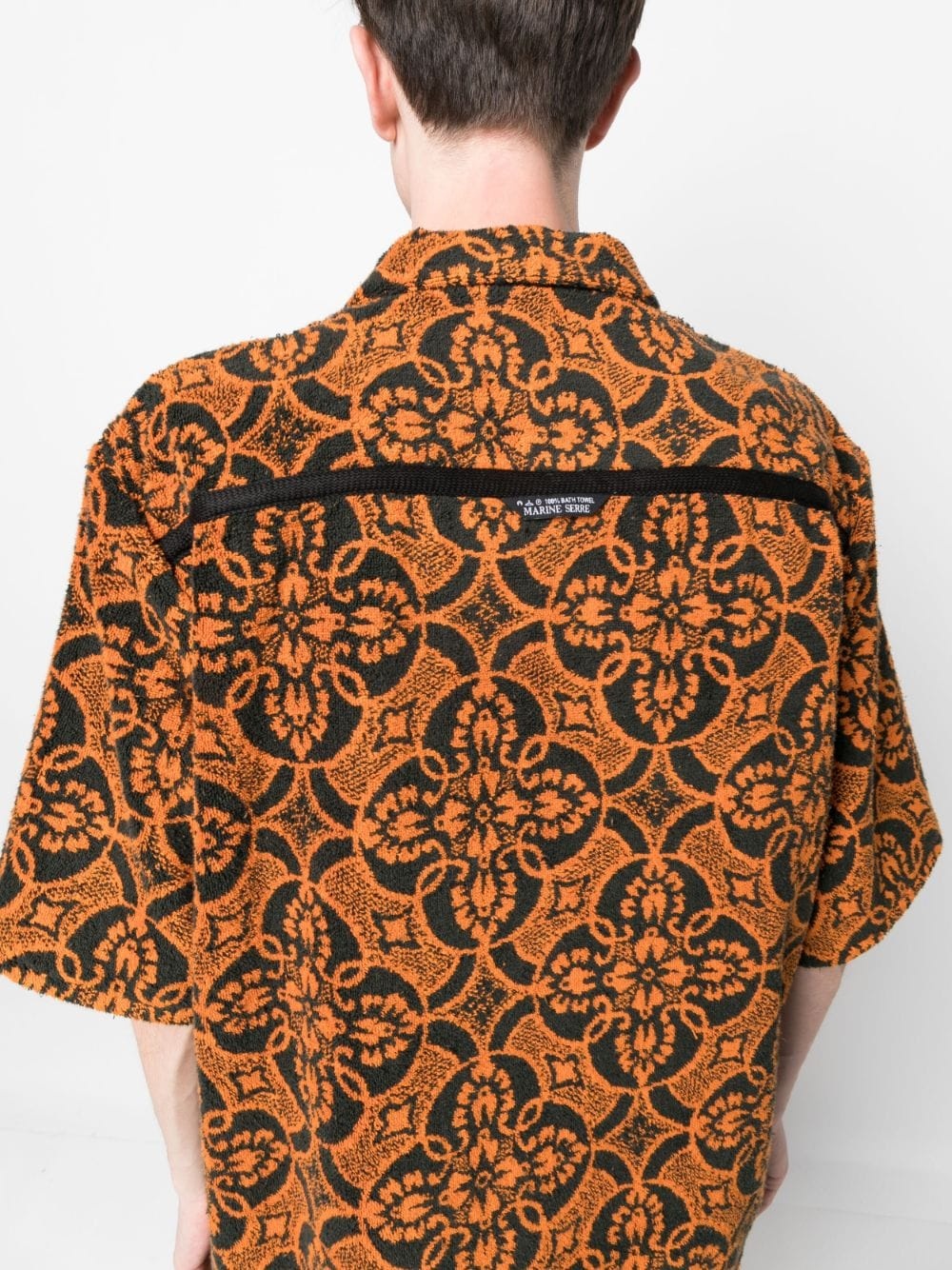 Oriental Towel-print.short-sleeve shirt - 5
