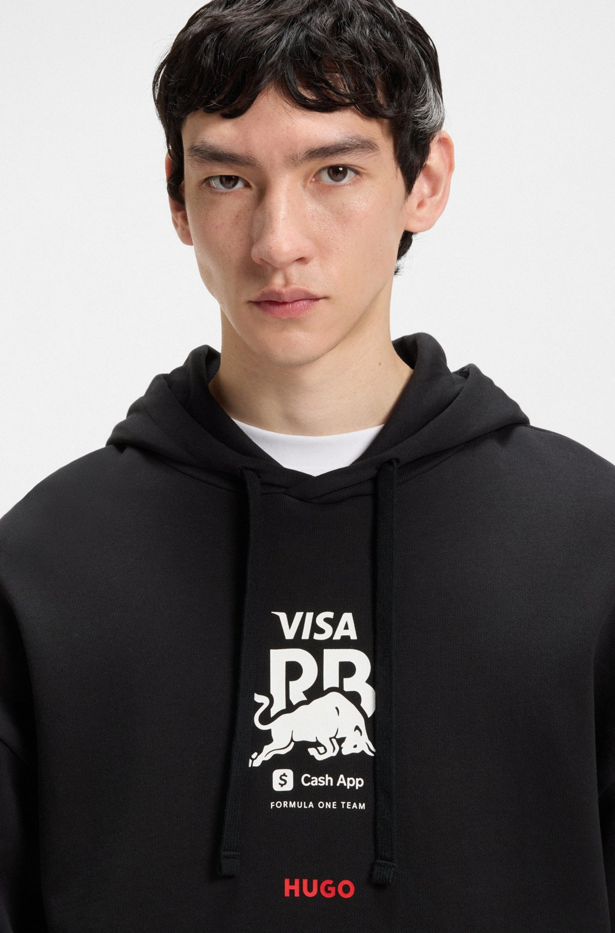 HUGO X VCARB FANWEAR HOODIE WITH YUKI TSUNODA ARTWORK - 3