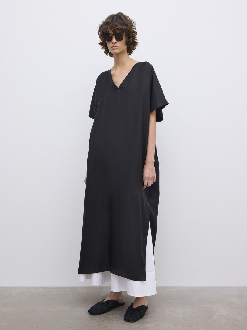 Silk Kaftan dress 4