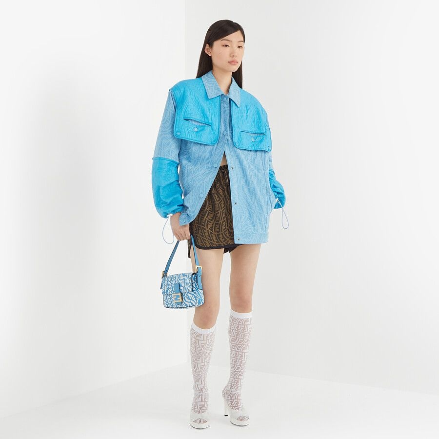 Light blue denim jacket - 5