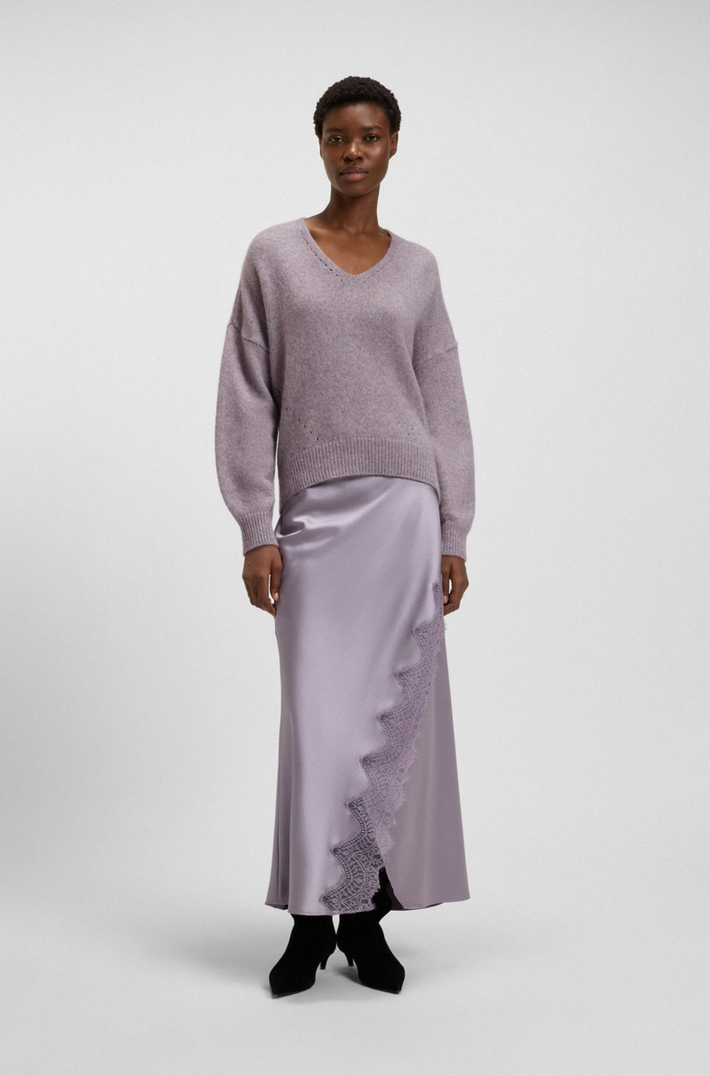 BOSS V-NECK SWEATER IN ITALIAN YARN outlook