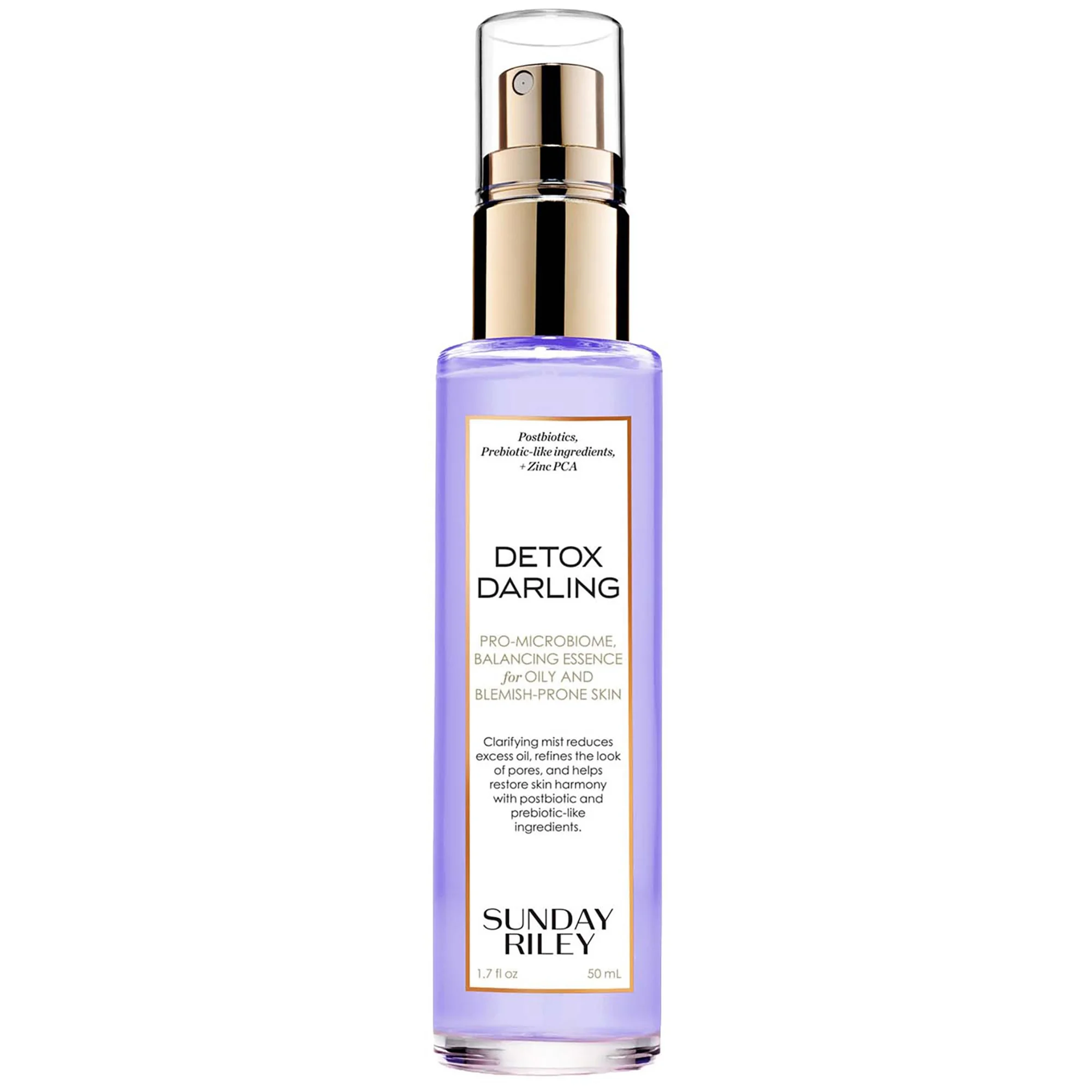 Sunday Riley Detox Darling Pro-Microbiome Balancing Essence for Oily and Blemish-Prone Skin 50ml - 1
