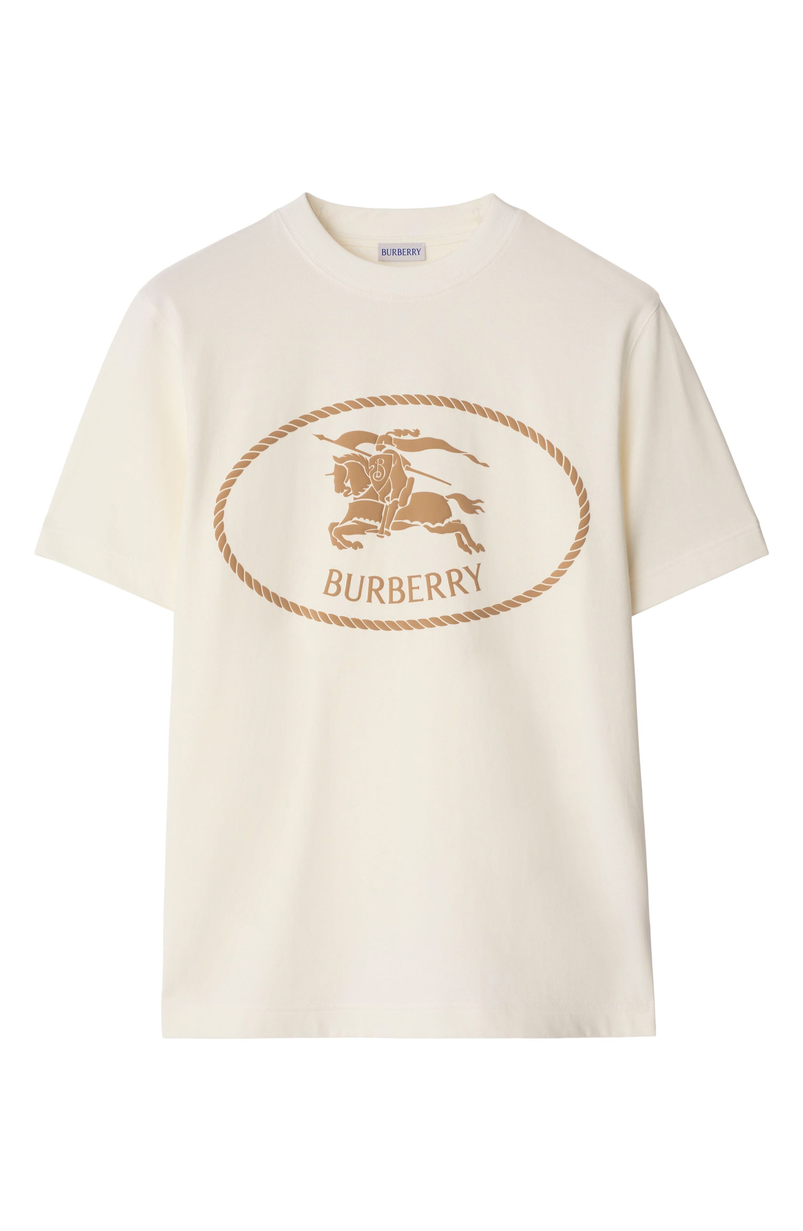 burberry EKD Stamp Graphic T-Shirt in Chalk at Nordstrom - 1
