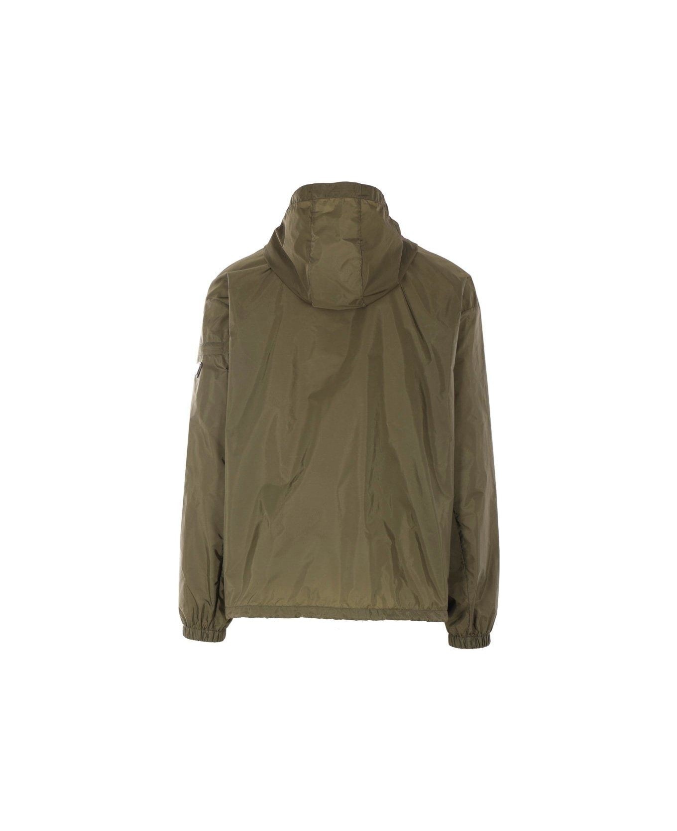 Zip-up Hooded Jacket - 2