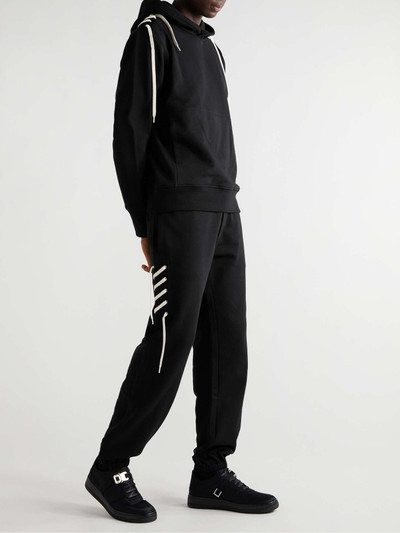 Craig Green Lace-Detailed Organic Cottton-Jersey Sweatpants outlook