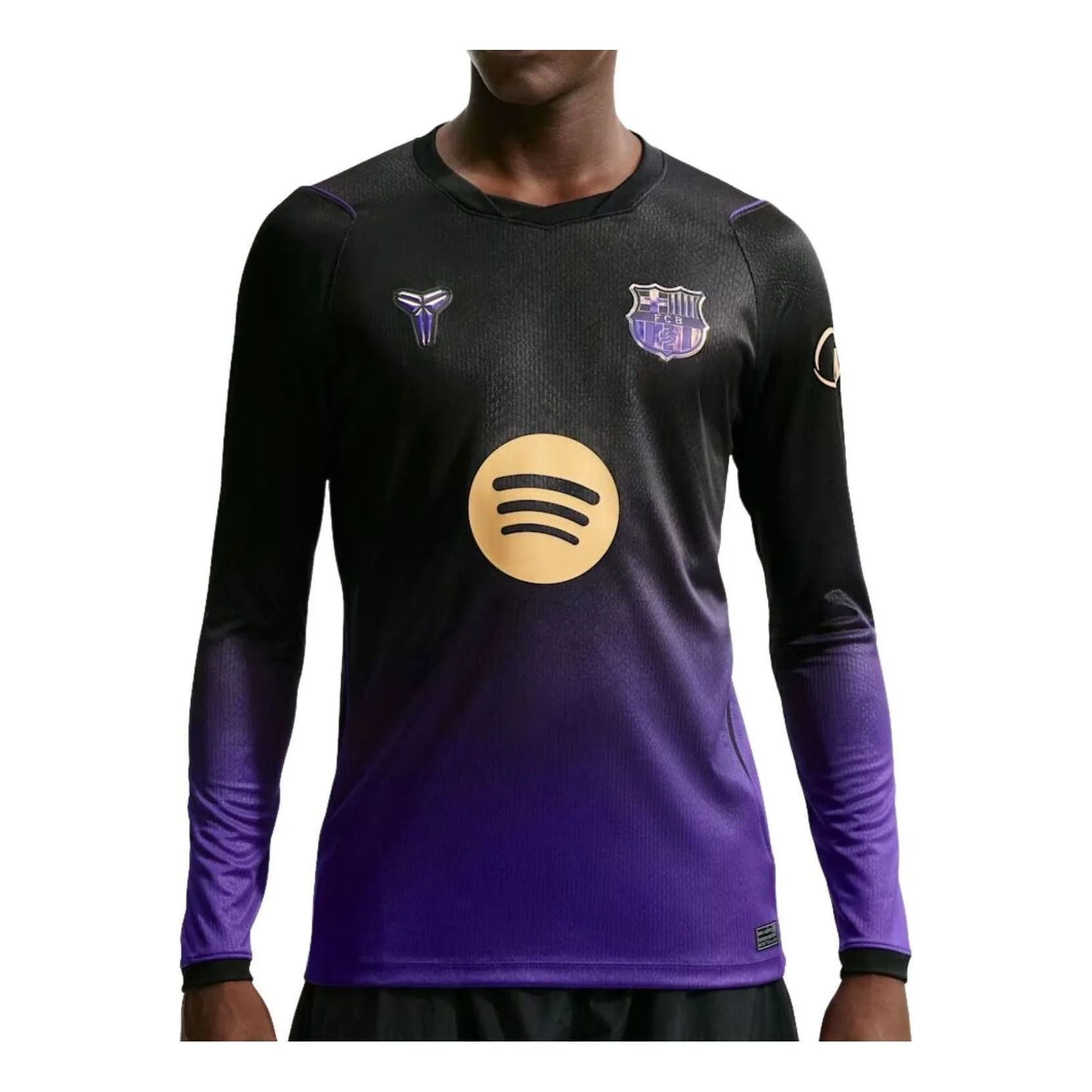 Nike Kobe x F.C. Barcelona 2026/27 Stadium Away Dri-FIT Replica Jersey 'Field Purple Black Metallic - 1