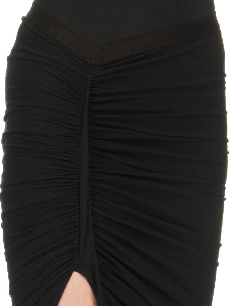 asymmetric high-waist skirt 4