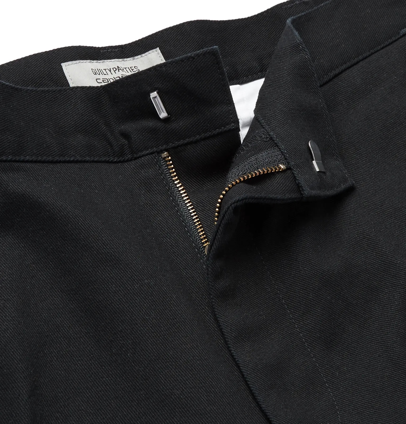 + Wacko Maria Logo-Appliquéd Cotton-Twill Trousers - 8