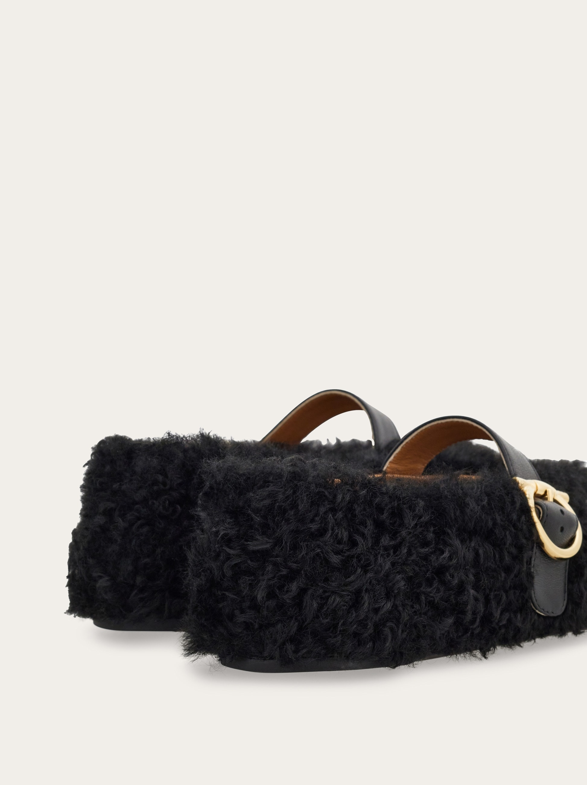 Shearling ballet flat - 5