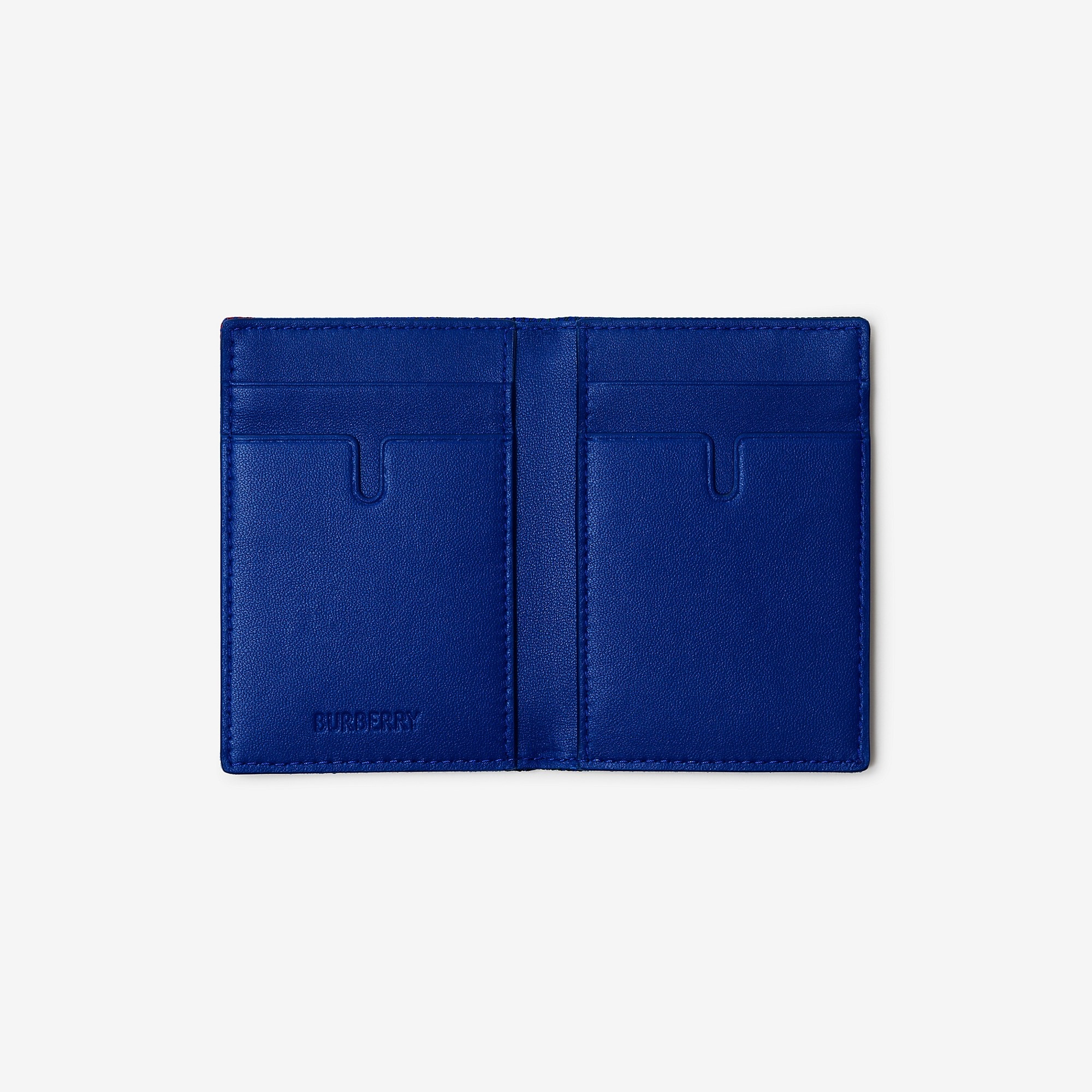 Check Folding Card Case - 2