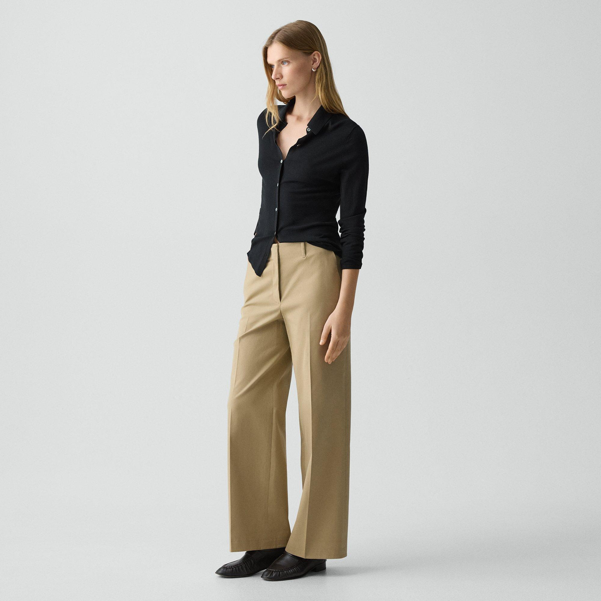 Classic Straight Pant in Brushed Chino - 3