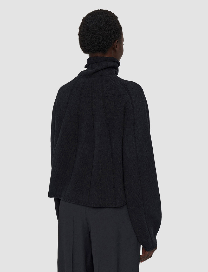 Soft Wool Short High Neck Jumper 3