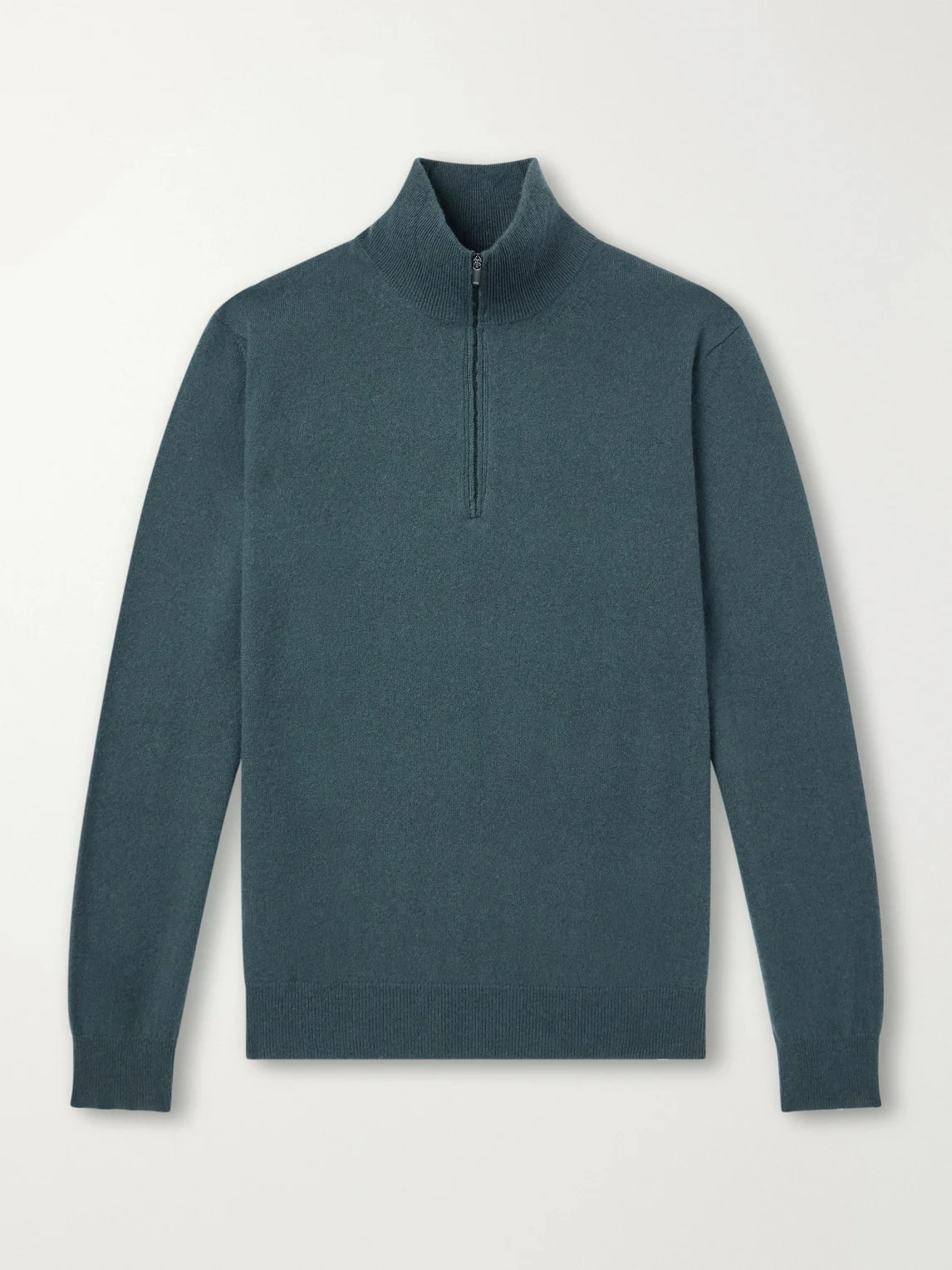 Liam Cashmere Half-Zip Sweater - 1