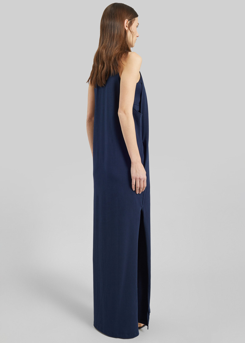 Darkpark Milla Jersey Dress - Dark Navy 5