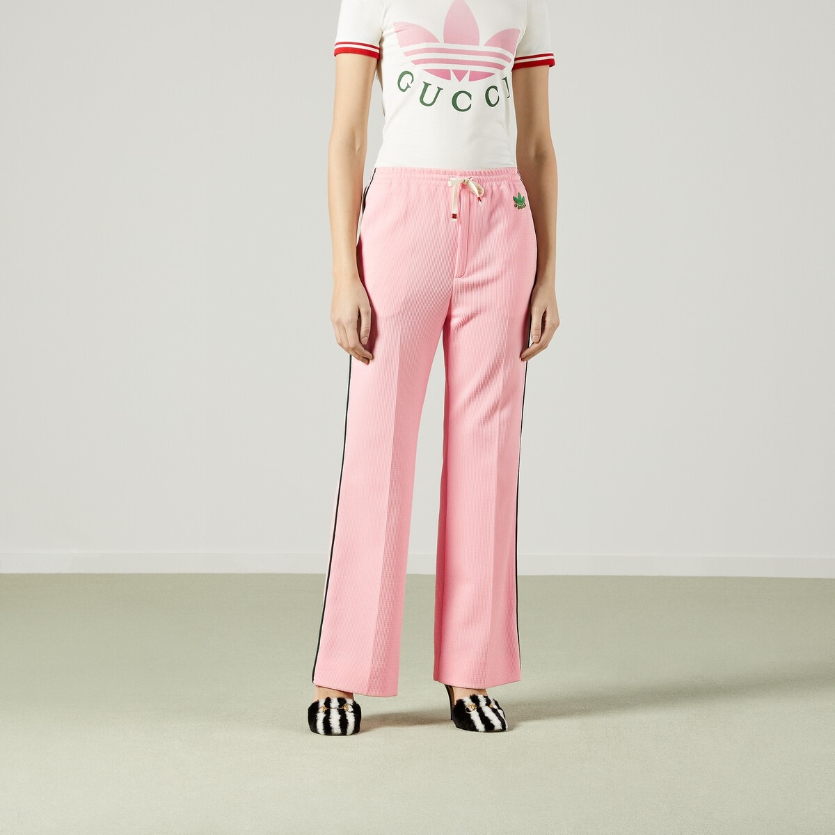 adidas x Gucci ripstop jersey pant - 7