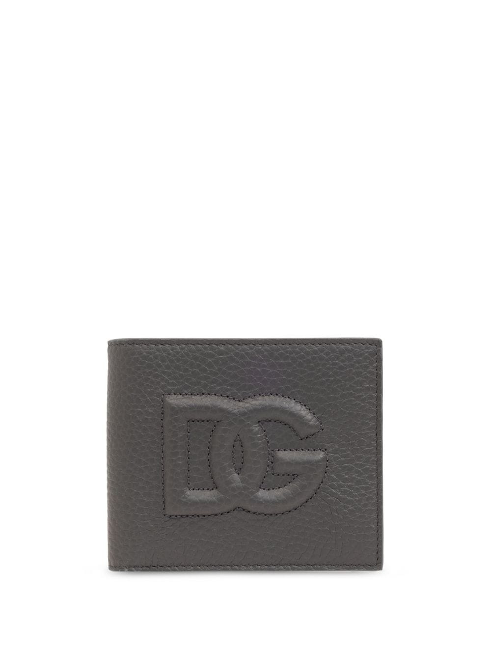 logo-embossed leather wallet - 1