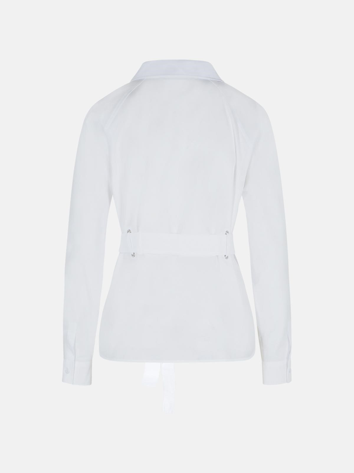 'JUGLAS' WHITE COTTON SHIRT - 3