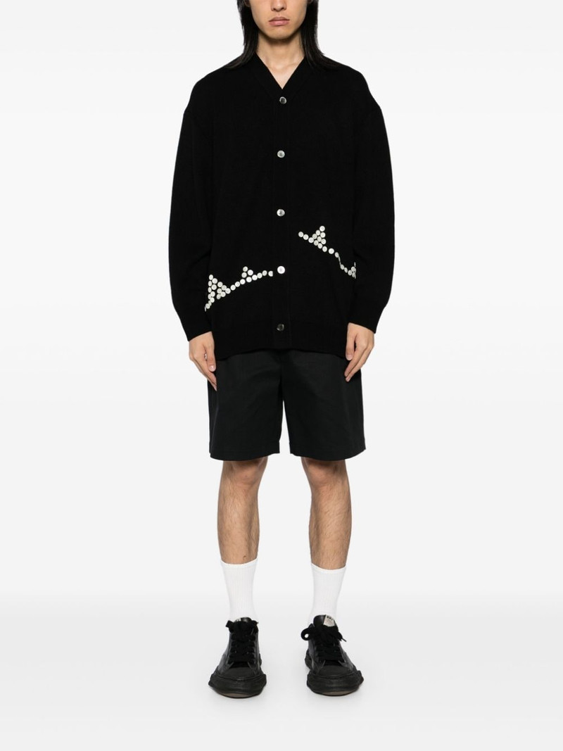 Comme des Garçons Homme Plus buttons cardigan outlook