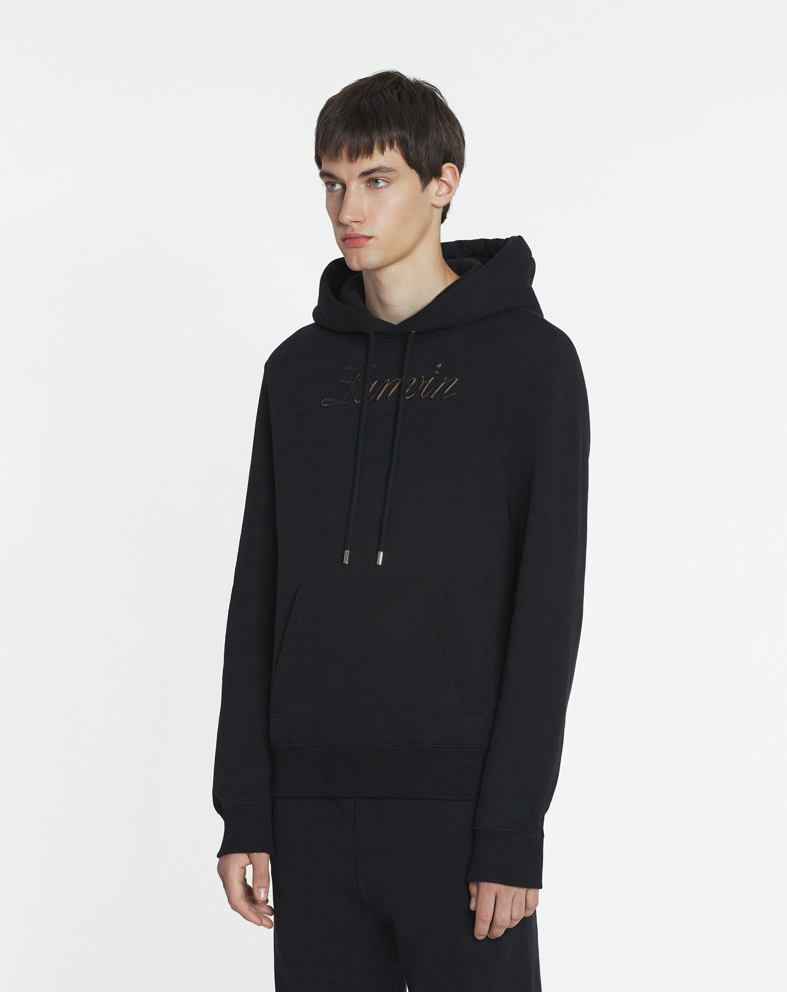 LOGO DENIM HOODIE - 3