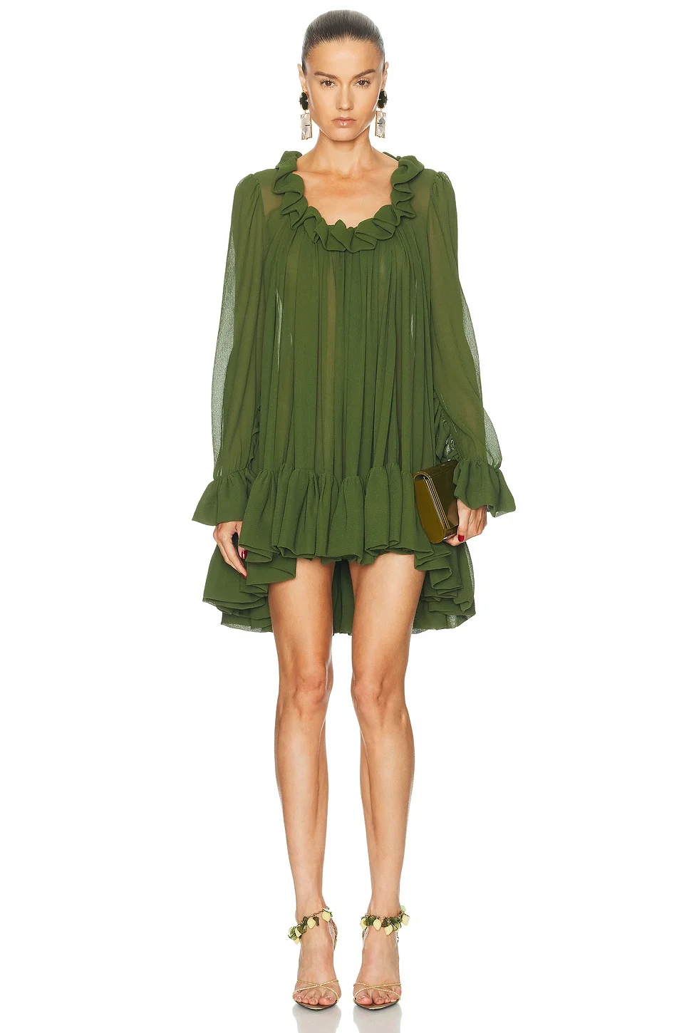 Ruffled Dress - 1