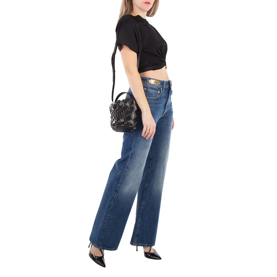 Paco Rabanne Leather Bucket Mini Bag - 2