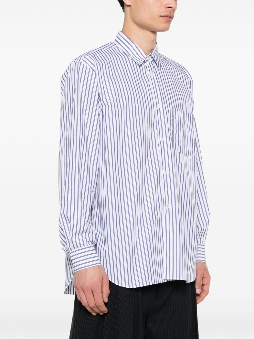 striped cotton shirt - 3