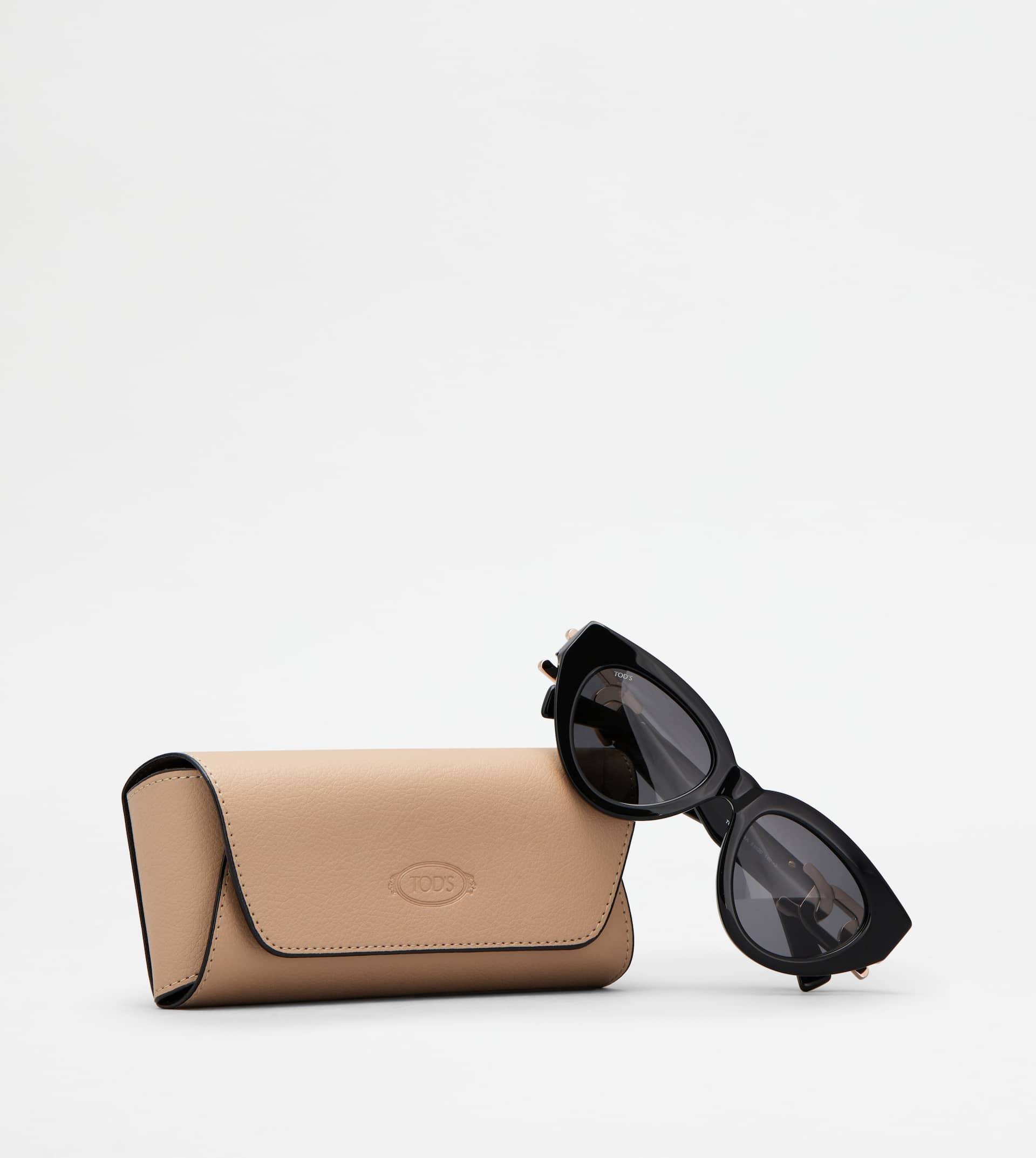 CAT-EYE SUNGLASSES - BLACK - 5