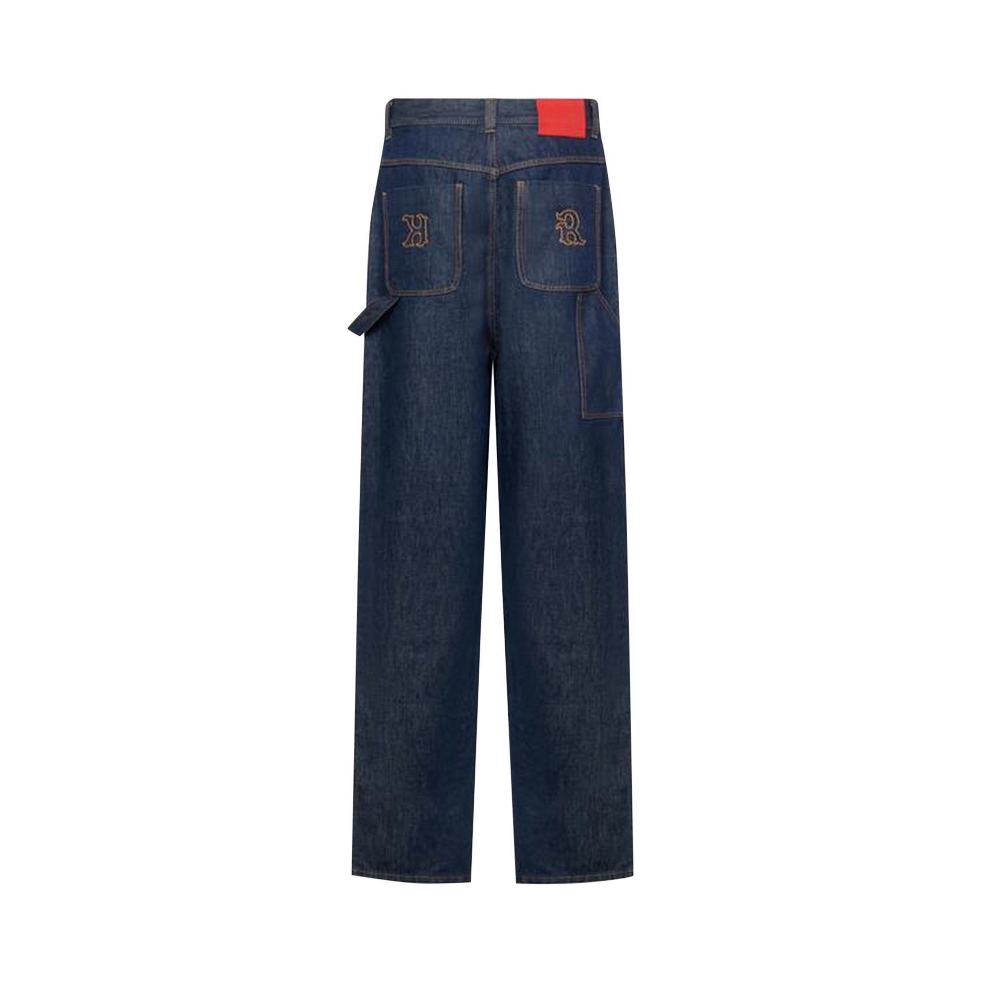 KUSIKOHC Workwear Multi Rivet Denim Pants 'Blue' - 2