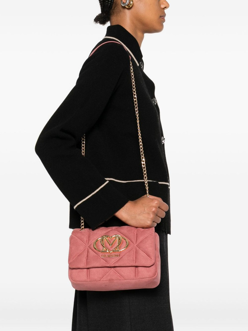 Moschino quilted chain shoulder bag outlook