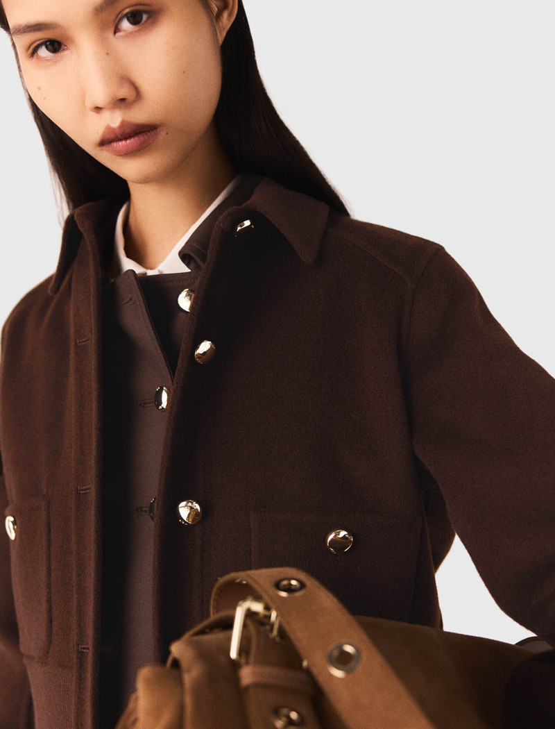 Short cropped coat 7