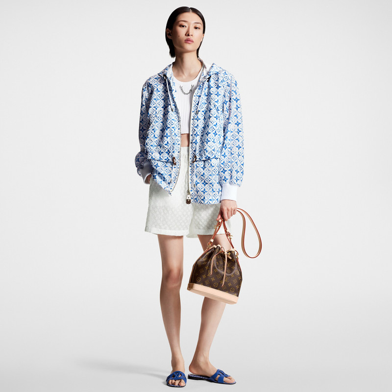 Louis Vuitton Monogram Flower Tile Short Parka outlook