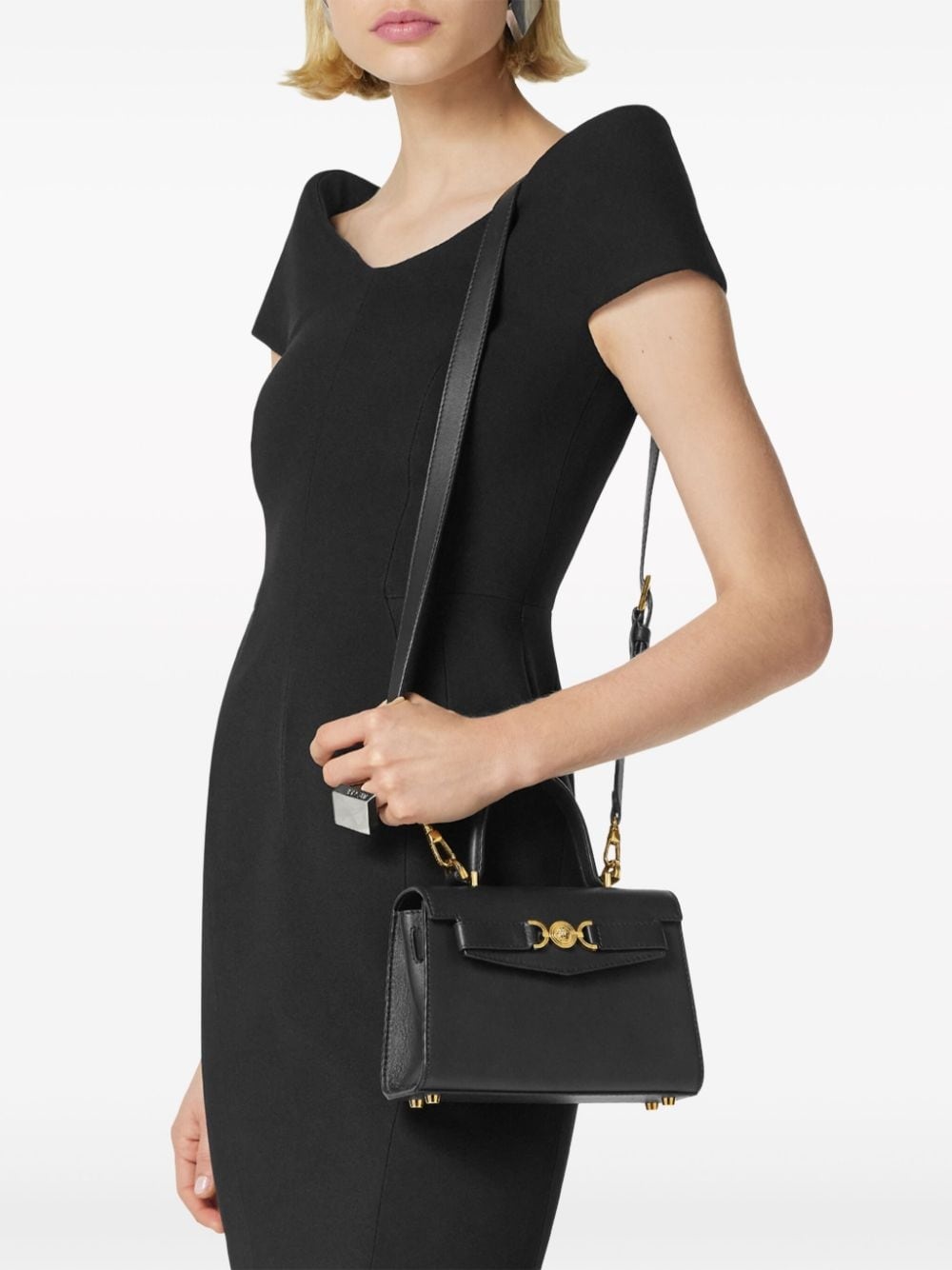 leather tote bag - 2