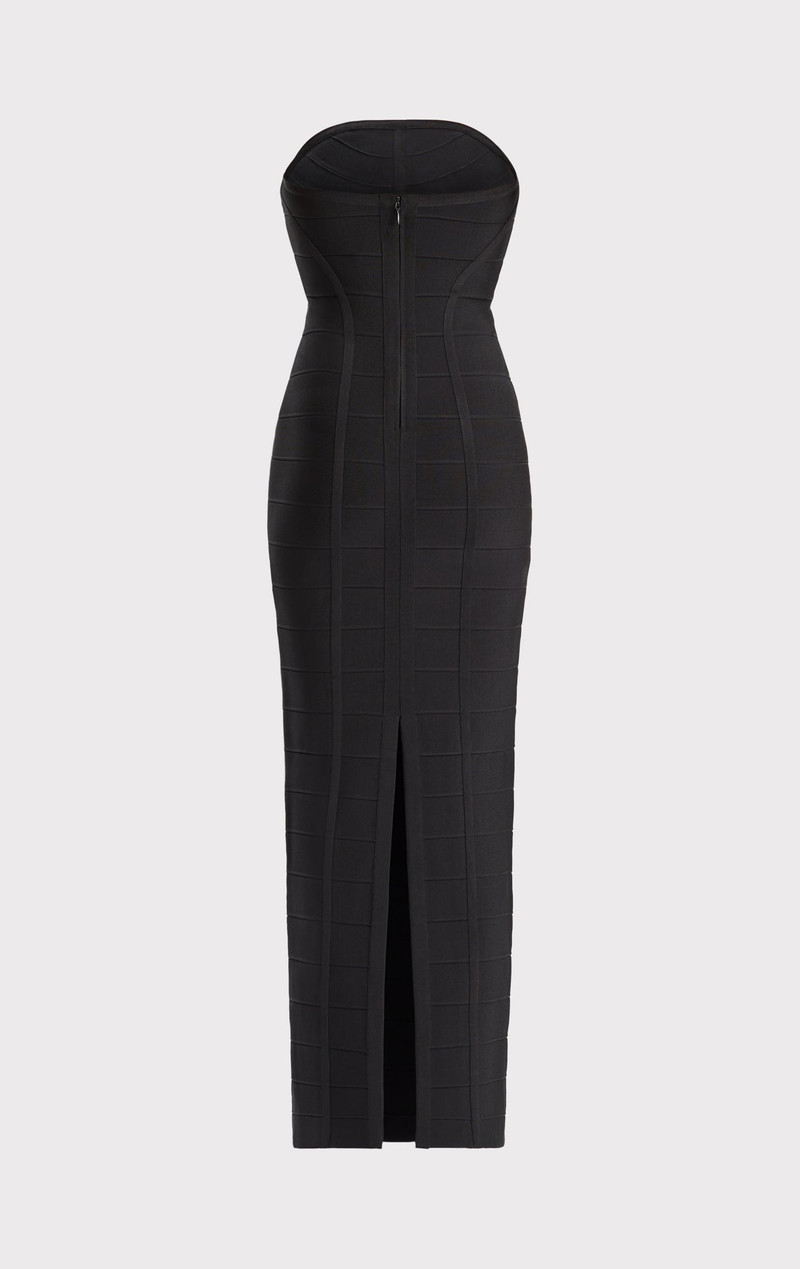 ICON CHEVRON BUSTIER GOWN 3
