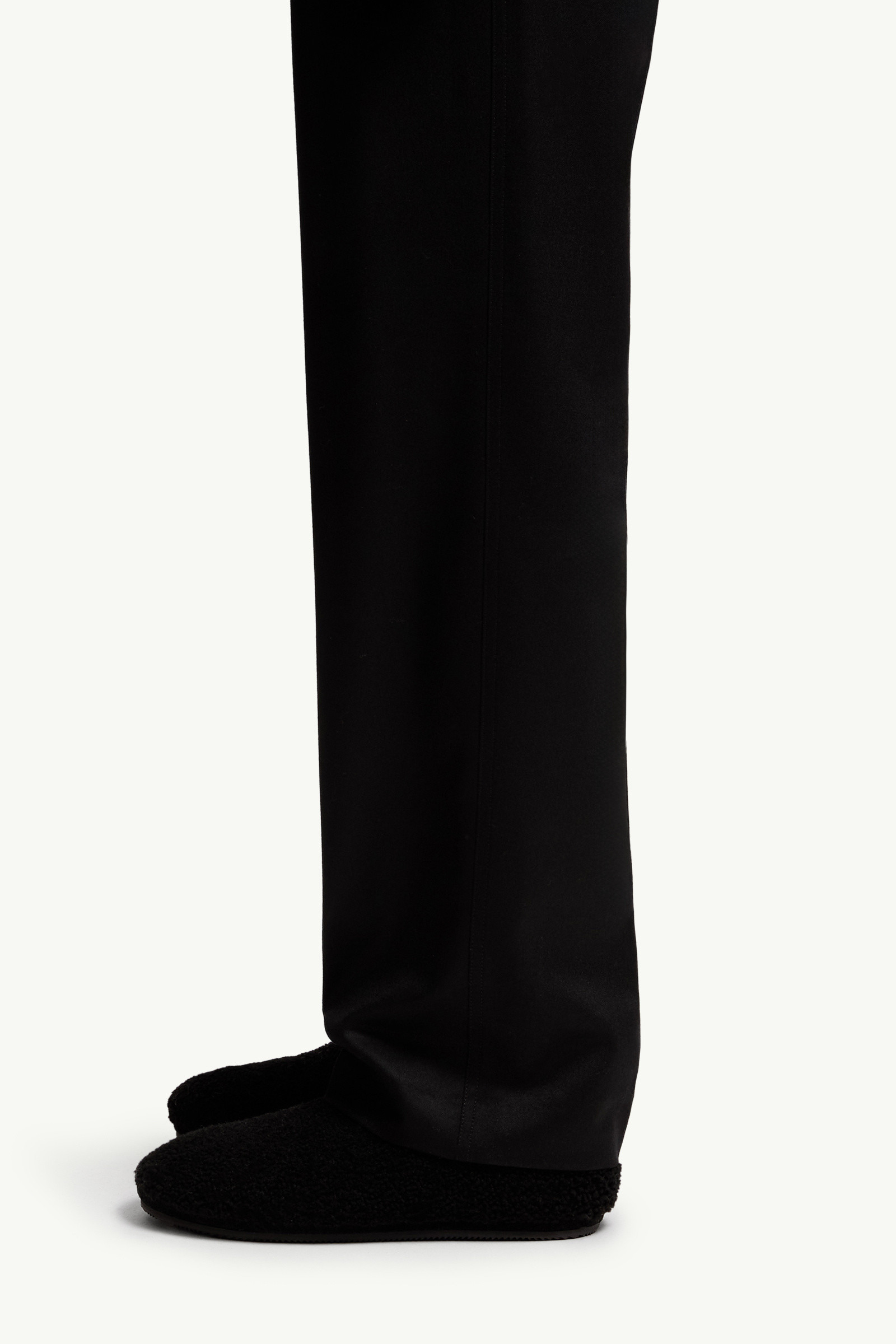 Wool Flannel Tailored Pants - 4