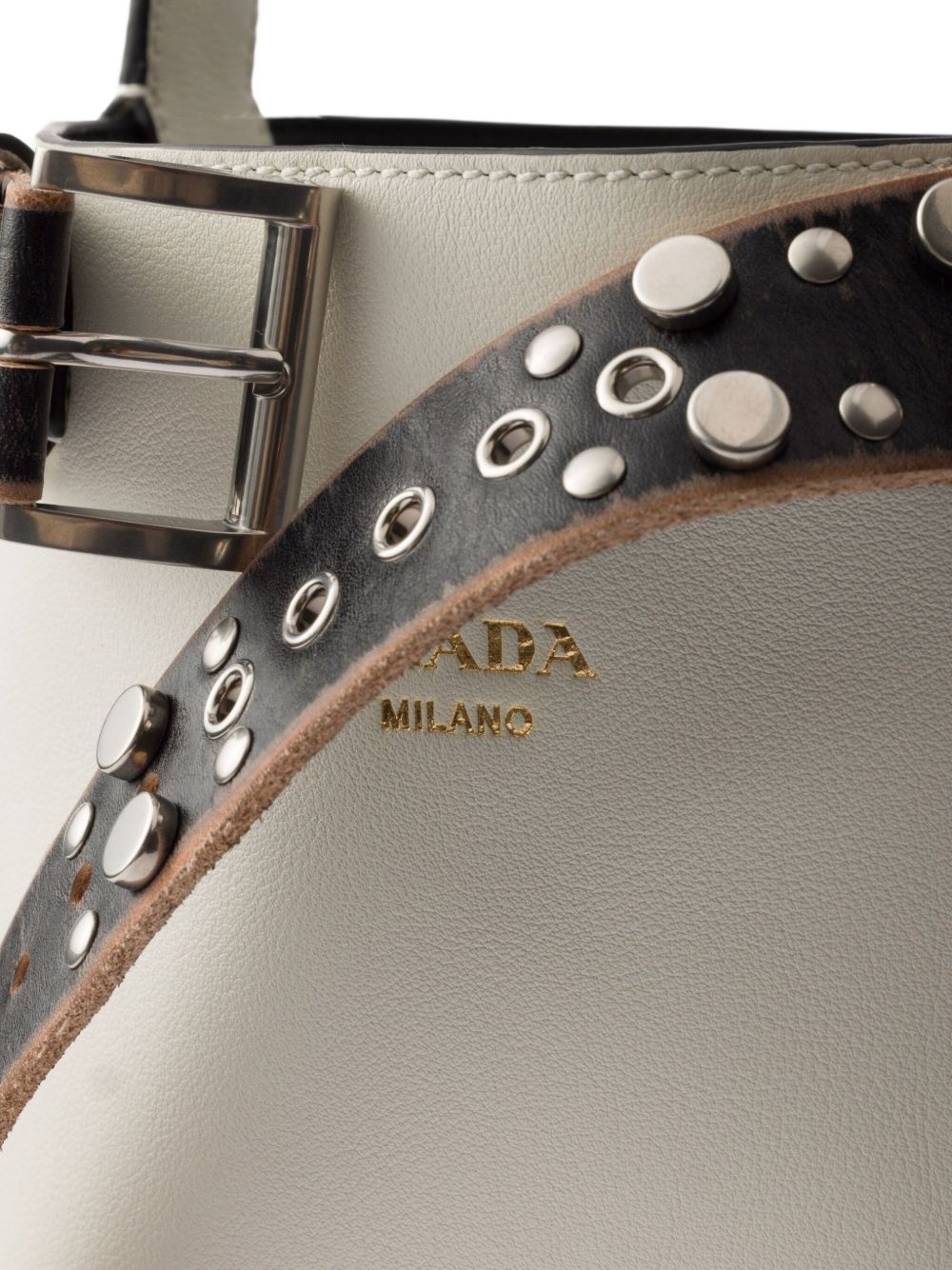 leather bucket bag - 4