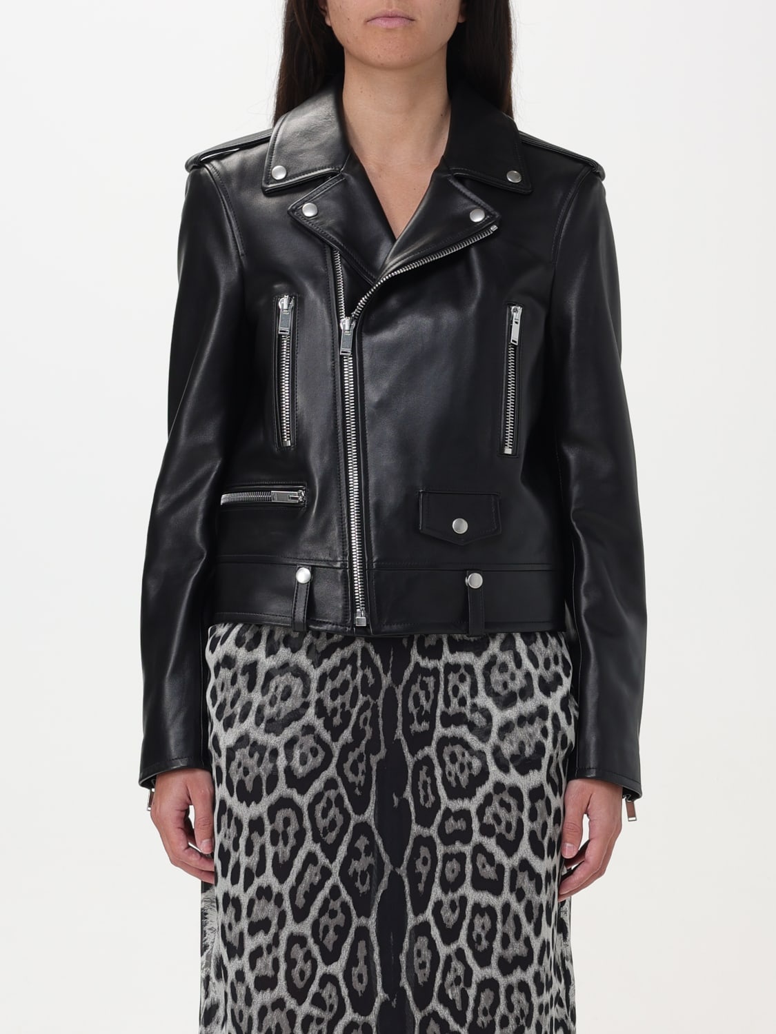 Saint Laurent leather jacket - 1