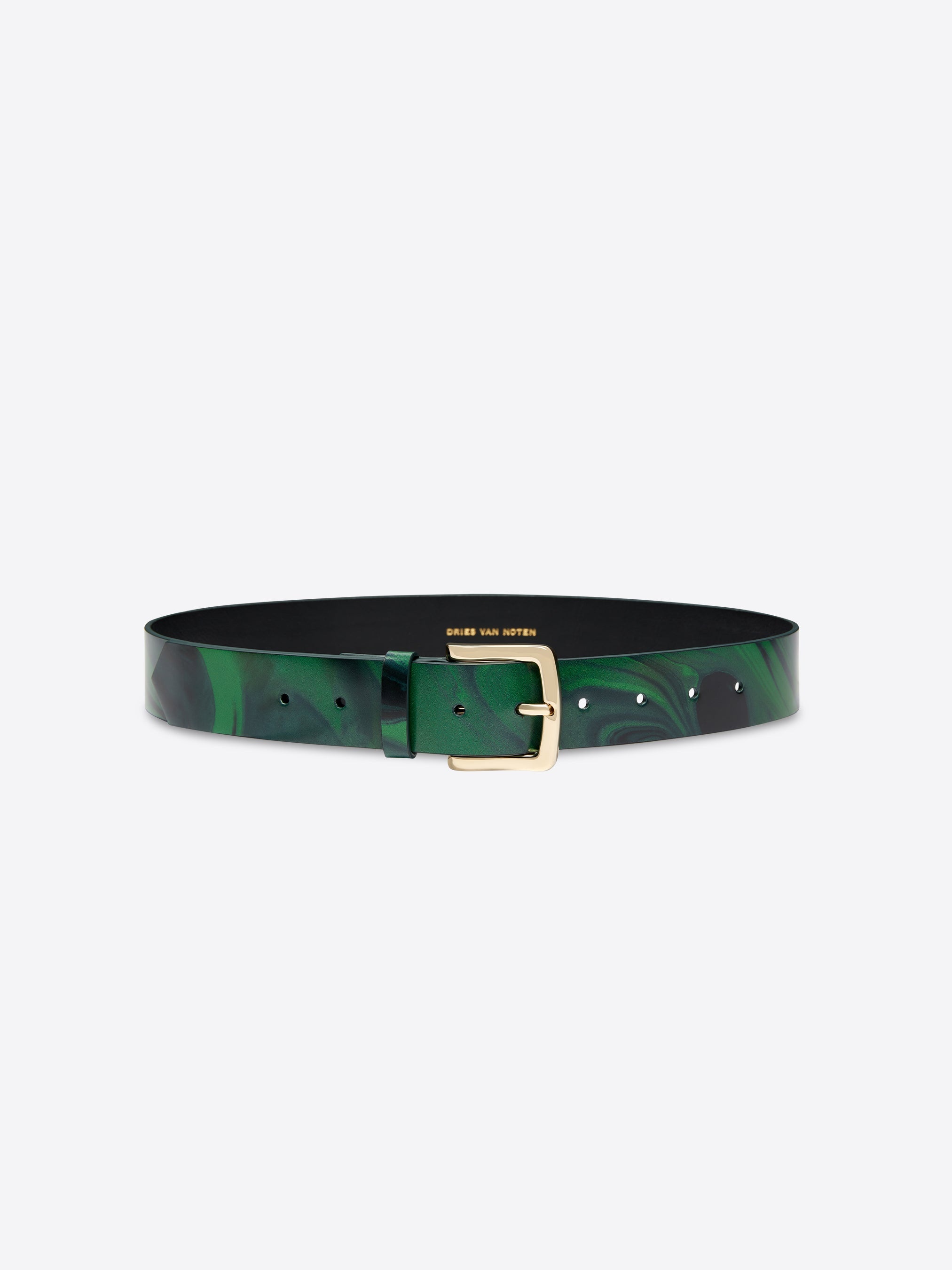PRINTED LEATHER BELT - 2