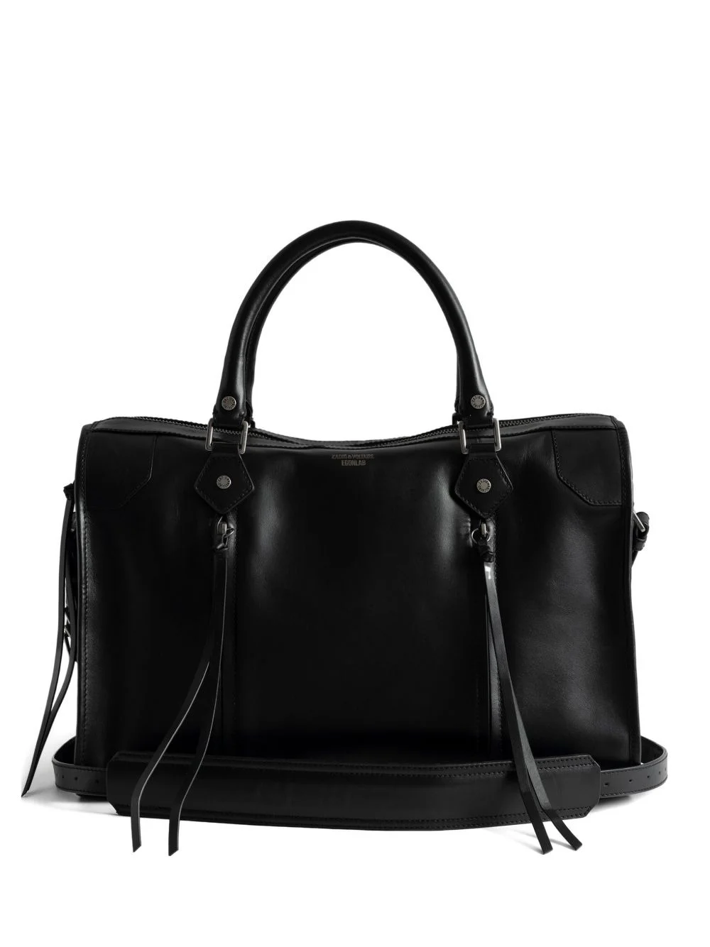 Sunny leather tassel-detail tote bag - 1