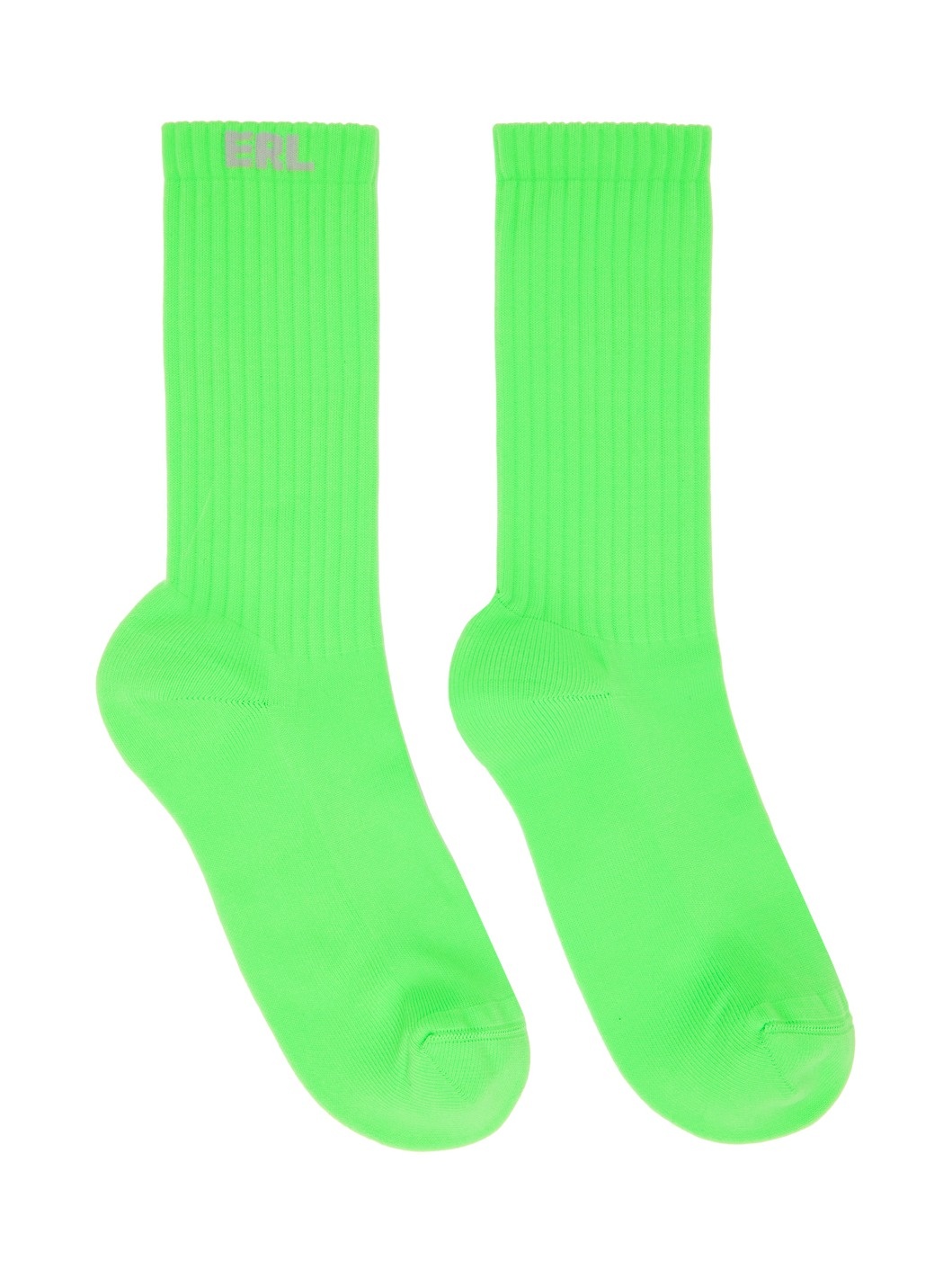 Green Knit Socks - 1