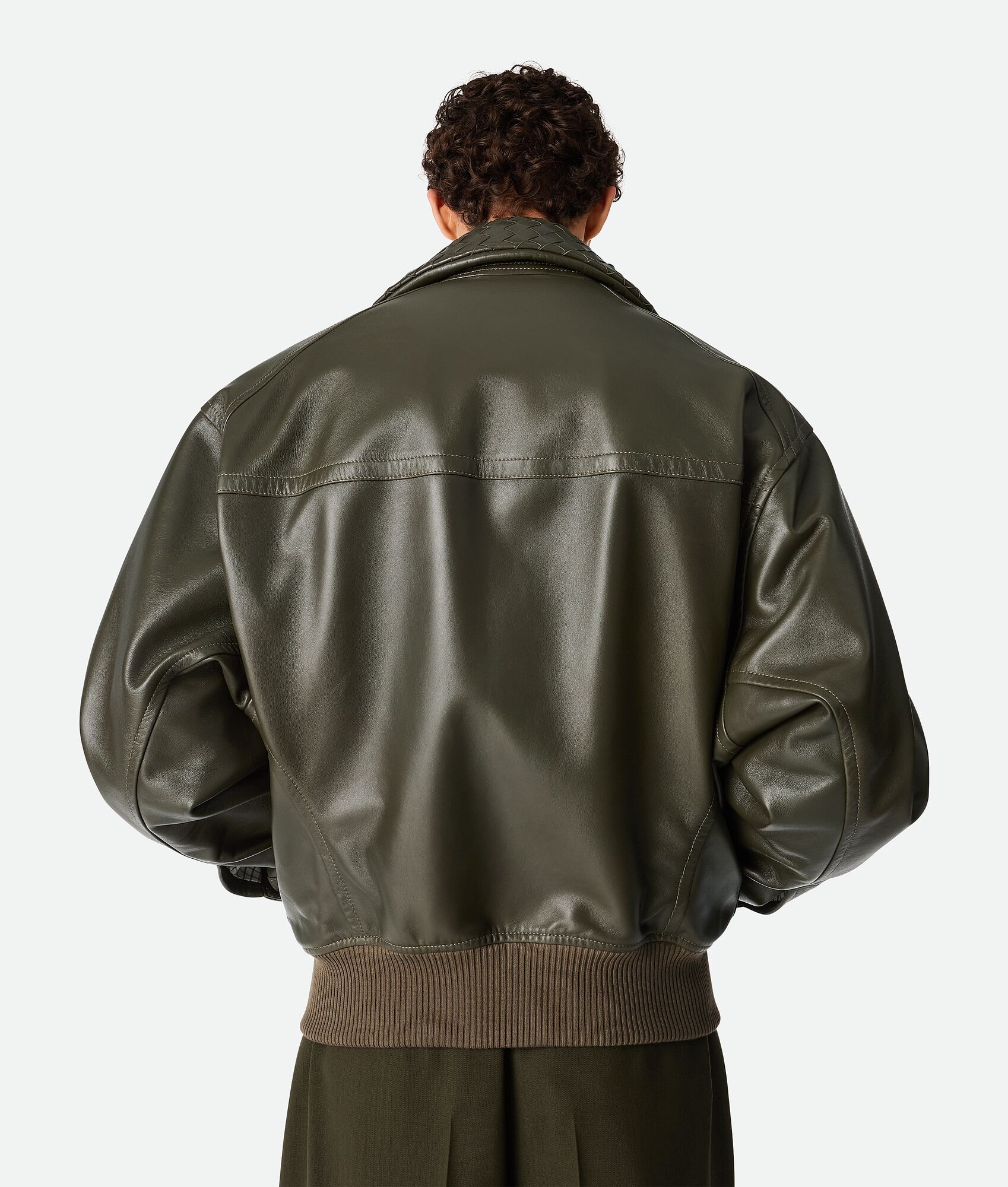 Leather Blouson - 4